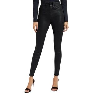 Good American Women's Good Legs Coated Skinny Jeans Size 4